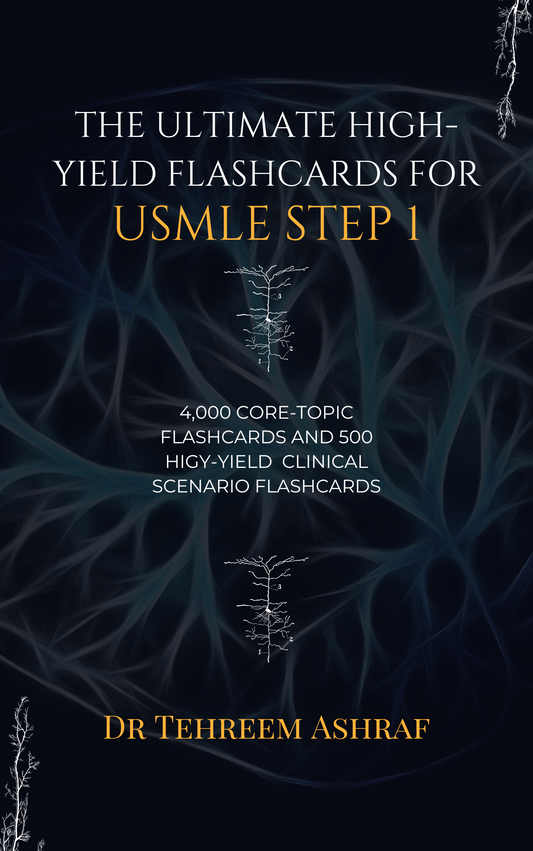The Ultimate High-Yield Flashcards for USMLE Step 1